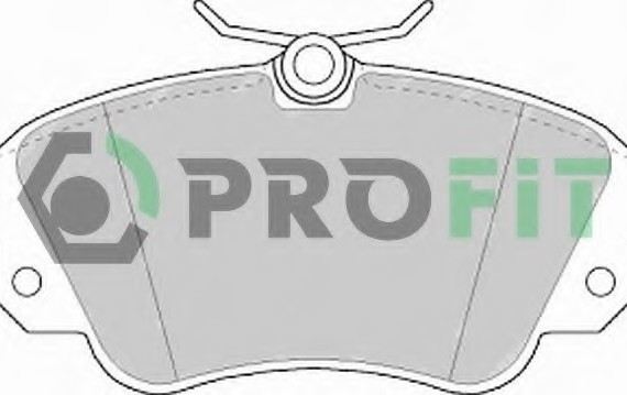 Колодки гальмівні дискові 5000-0686 PROFIT