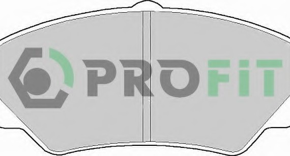 Фото колодки гальмівні дискові 5000-0450 PROFIT 5000-0450 PROFIT Колодки гальмівні дискові