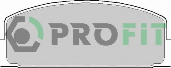 Фото колодки гальмівні дискові 5000-0372 PROFIT 5000-0372 PROFIT Колодки гальмівні дискові