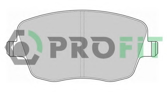 5000-1419 PROFIT Колодки гальмівні дискові