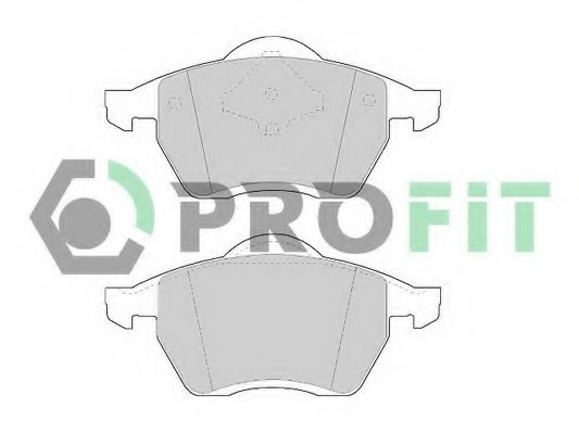 5000-1055 PROFIT Колодки гальмівні дискові