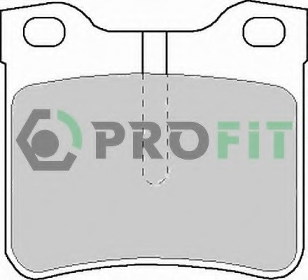 Фото колодки гальмівні дискові 5000-1044 PROFIT 5000-1044 PROFIT Колодки гальмівні дискові