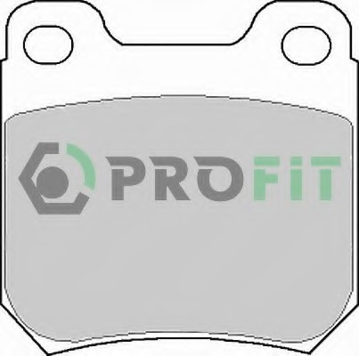 Фото колодки гальмівні дискові 5000-0973 PROFIT 5000-0973 PROFIT Колодки гальмівні дискові