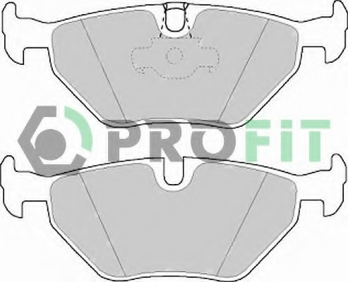 5000-1075 PROFIT Колодки гальмівні дискові