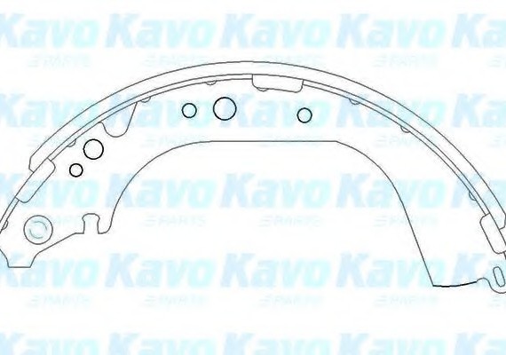 KBS-9901 KAVO (Нидерланды) Тормозные колодки барабанні KBS-9901 KAVO