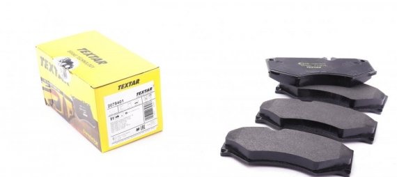 2078401 TEXTAR (Германия) Тормозные колодки дисковые TEXTAR 2078401