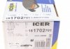 181702701 ICER Тормозные колодки дисковые 181702701 ICER (фото 5)