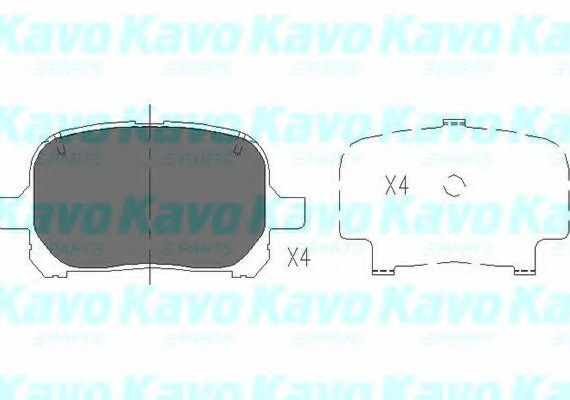 KBP-9051 KAVO (Нидерланды) Гальмівні колодки пер. Lexus ES/Camry 91-01