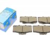 Тормозные колодки дисковые KBP-9004 KAVO