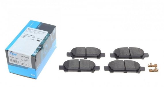 Фото тормозные колодки дисковые KBP-8002 KAVO KBP-8002 KAVO (Нидерланды) KBP-8002 KAVO (Нидерланды) Тормозные колодки дисковые KBP-8002 KAVO