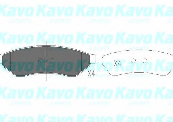 KBP-1015 KAVO (Нидерланды) Тормозные колодки дисковые KBP-1015 KAVO