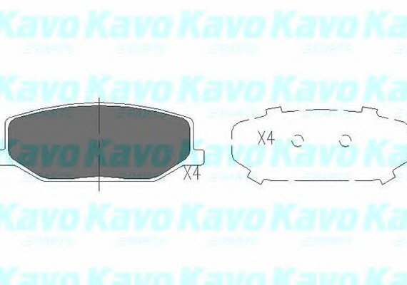 KBP-8502 KAVO (Нидерланды) Комплект гальмівних колодок