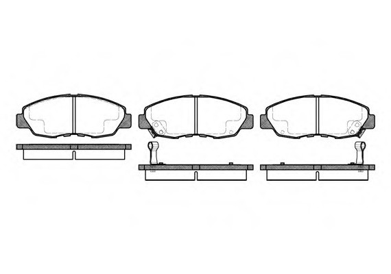 0324.02 Remsa Колодки гальмівні