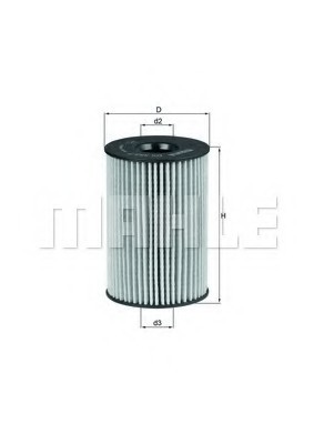 OX 353/7D ECO MAHLE Фильтр масляный BMW OX 353/7D ECO MAHLE