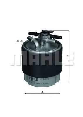 KL440/18 MAHLE Фильтр топливный Mahle KL440/8 KL440/18