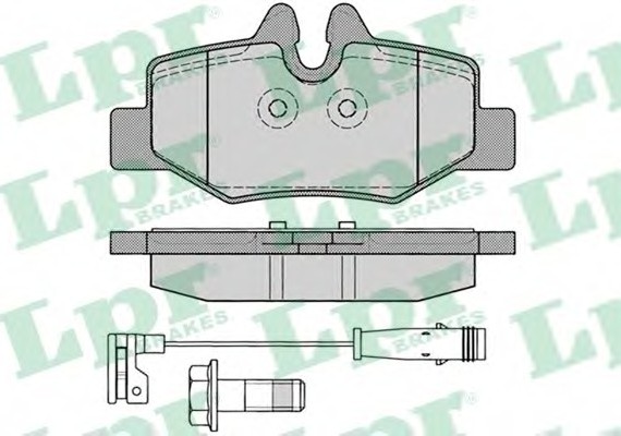 05P1246 LPR Тормозные колодки дисковые 05P1246 LPR