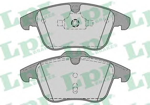 05P1255 LPR Тормозные колодки дисковые 05P1255 LPR