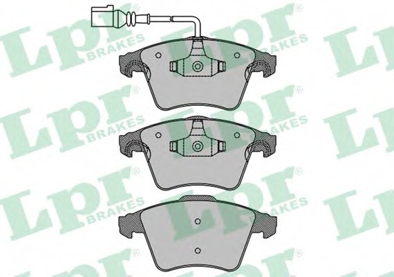 05P1205 LPR Гальмівні колодки дискові 05P1205 LPR