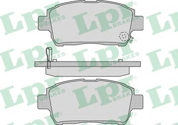 05P1062 LPR Комплект гальмівних колодок з 4 шт. дисків
