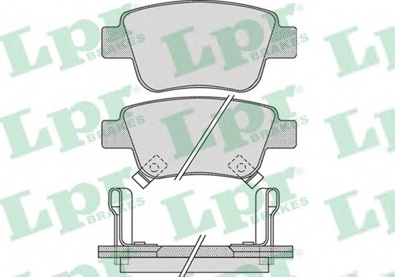 05P1113 LPR Гальмівні колодки дискові 05P1113 LPR