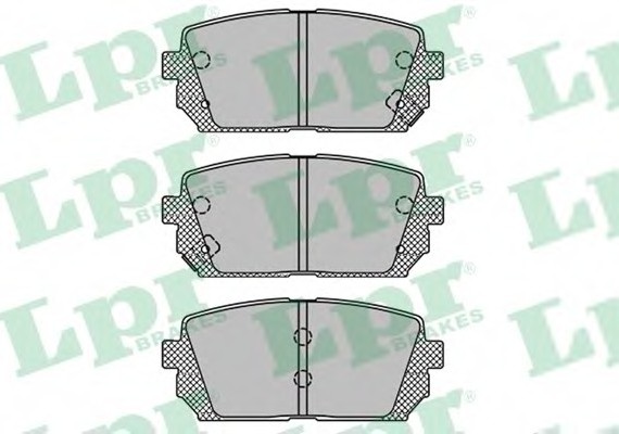 05P1416 LPR Тормозные колодки дисковые 05P1416 LPR