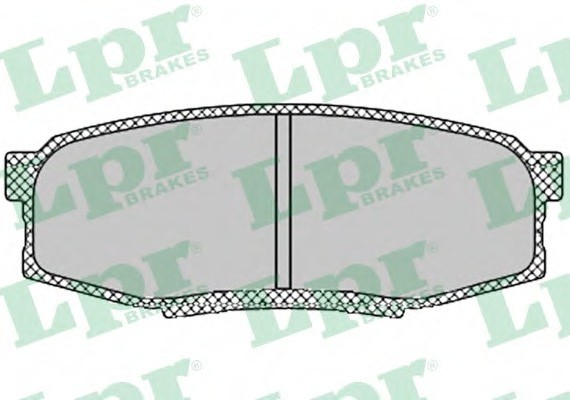 05P1419 LPR Комплект гальмівних колодок з 4 шт. дисків