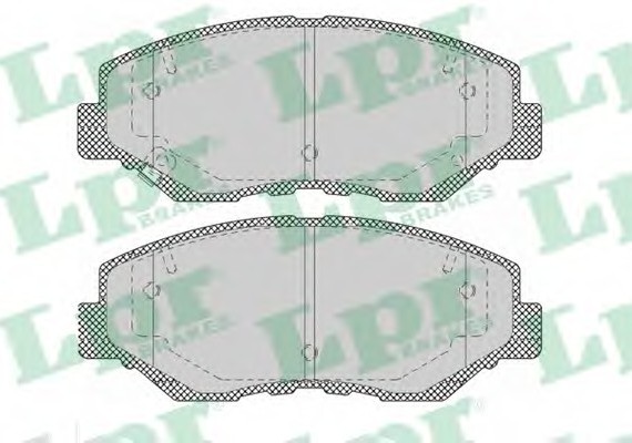 Фото тормозные колодки дисковые 05P1364 LPR 05P1364 LPR 05P1364 LPR Тормозные колодки дисковые 05P1364 LPR