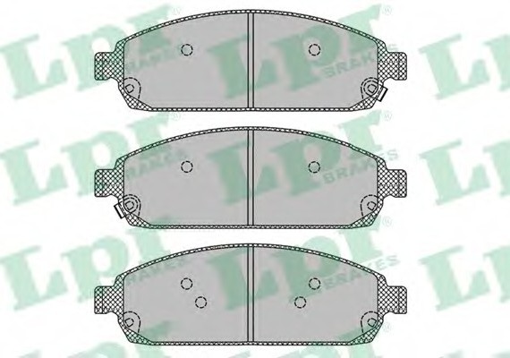 05P1403 LPR Гальмівні колодки