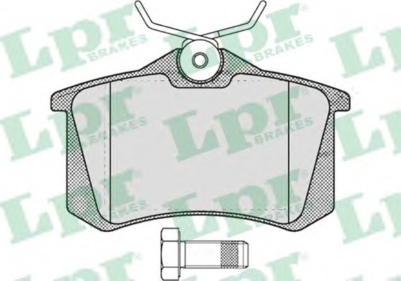 05P634 LPR Гальмівні колодки дискові 05P634 LPR