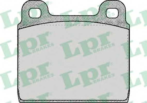 05P109 LPR Тормозные колодки дисковые 05P109 LPR