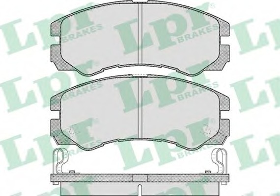 05P565 LPR Тормозные колодки дисковые 05P565 LPR