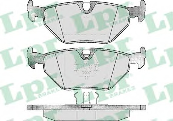 05P297 LPR Гальмівні колодки дискові 05P297 LPR