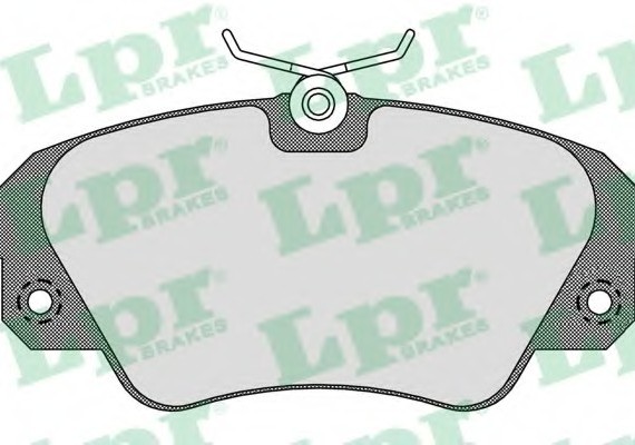 05P449 LPR Комплект гальмівних колодок з 4 шт. дисків