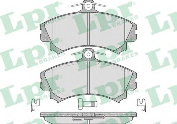 05P615 LPR Гальмівні колодки дискові 05P615 LPR