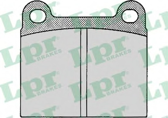 05P024 LPR Тормозные колодки дисковые 05P024 LPR