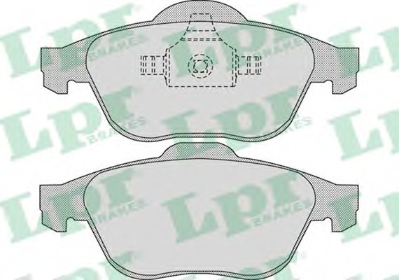 05P898 LPR Гальмівні колодки дискові 05P898 LPR