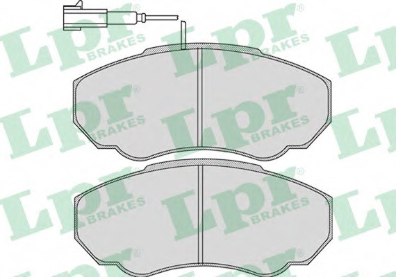 05P966 LPR Гальмівні колодки дискові 05P966 LPR