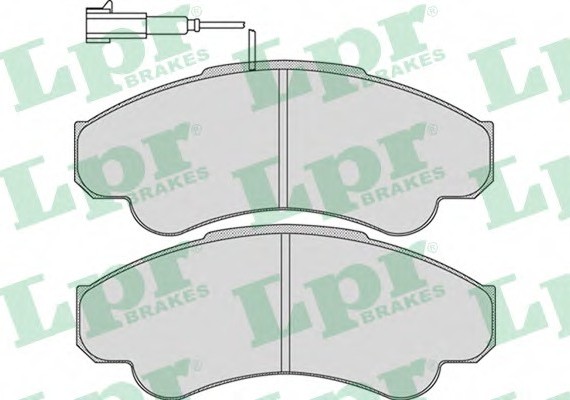 05P967 LPR Гальмівні колодки дискові 05P967 LPR