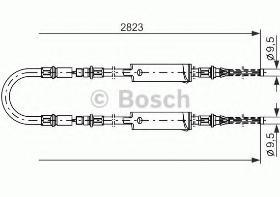 Гальмівний трос BOSCH