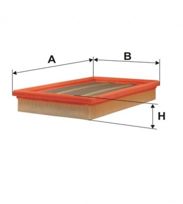 WA6288 WIX-FILTRON Фільтр повітряний WA6288 WIX FILTERS