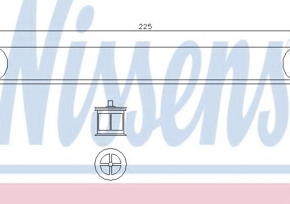 95404 NISSENS (Дания) Осушувач кондиціонера 95404 NISSENS