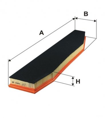 WA9658 WIX-FILTRON Фільтр повітряний WA9658 WIXFILTRON