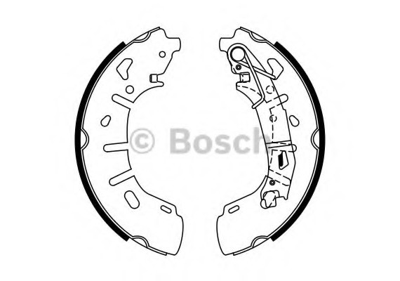 0986487773 BOSCH Тормозные колодки 0986487773 BOSCH