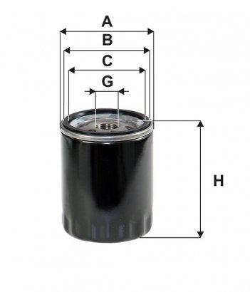 WL7516 WIX-FILTRON Фильтр масляный WL7516 WIX FILTERS