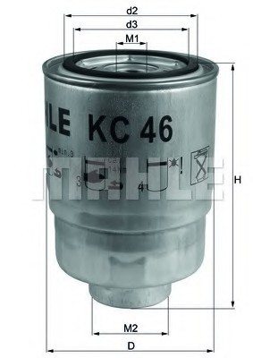 KC 46 MAHLE Фільтр палива