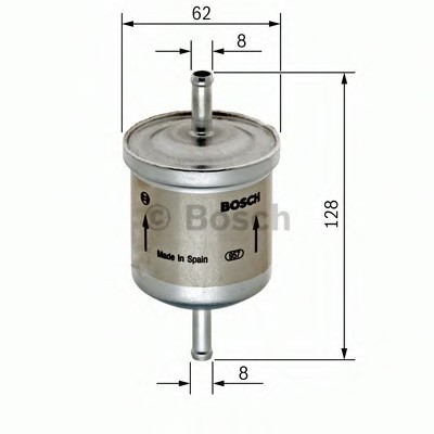 Фильтр топливный 0450905904 BOSCH