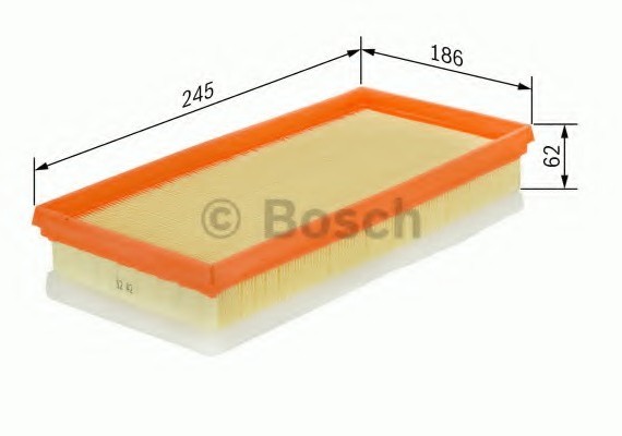 F026400120 BOSCH Фильтр воздушный F026400120 BOSCH