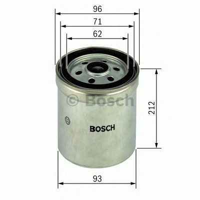 F026402035 BOSCH Топливный фильтр F026402035 BOSCH