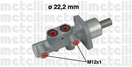 05-0542 METELLI (Италия) Главный тормозной цилиндр 05-0542