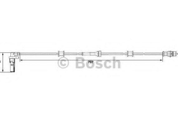 Фото датчик обертів 0265007532 BOSCH 0265007532 BOSCH 0265007532 BOSCH Датчик обертів 0265007532 BOSCH